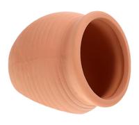 BELLIFFY Ceramic Fish Tank Decoration Large Flat-bottom Aquarium Cave Shelter Fish Breeding Hideout Ornament for Aquatic Pets