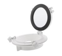 BELLIFFY Circular Porthole Round Opening with Leak-preventing Seal for Rvs Yacht Boat Cabin Replacement Window Corrosion-resistant Ventilation Port for Vessels