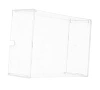 BELLIFFY Clear Acrylic Mouse Cover Dustproof Protector for Gaming Gadgets Transparent Hard with Minimalist Design Scratch-resistant Mouse Case for Desktop Use