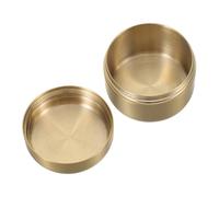 BELLIFFY Compact Stainless Steel Pill Case with Airtight Seal Portable Round Metal Medicine Box for Travel and Daily Use Pocket-Sized Small Storage Jar