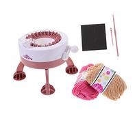 BELLIFFY Creative Kids Knitting Machine 22 Needle Small Loom Plastic Weaving Toy Promotes Imagination Educational Toy