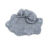 BELLIFFY Creative Resin Pet Memorial Gravestone for Dogs with Moisture-resistant and Waterproof Features, for Pet's Final Resting Place Garden Decoration