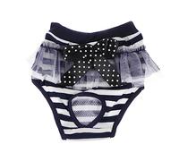 BELLIFFY Delicate Dog Diaper Premium Washable Puppy Pants for Female Dogs Heat Protective Pet Menstrual Pads Soft Material for Home Cleanliness and Comfort