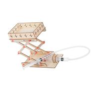 BELLIFFY DIY Hydraulic Lift Platform for Adjustable Height Science Experiment Kit Stem Engineering Lab Jack Educational Building for Boys Home School