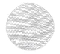 BELLIFFY DIY Rug Hooking Mesh Canvas 28x28cm Round Carpet Embroidery Fabric for Cushion Making, Latch Hook Rug Craft Material for Home Tapestry and Needlepoint Projects