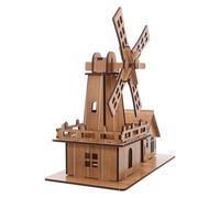 BELLIFFY DIY Windmill Model Kit for Handmade Crafts Windmill House Puzzle Science Experiment for Classroom Projects Home Decor and Stem Learning Activities
