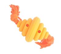 BELLIFFY Dog Ball Treat Interactive Teething Toy Slow Food Leak Feeder Ball Tug of War Toy