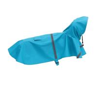 BELLIFFY Dog Reflective Raincoat Hooded Jacket for Dogs Lightweight Outdoor Coat Pocket for Rainy Days and Bad Weather Conditions