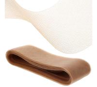 BELLIFFY Elastic Polyester Mesh Trim and Can Be Cut at Will for Dress Decoration 1 Roll 22m 8cm Wide with Good Texture and Material for Sewing and Bridal Accessories