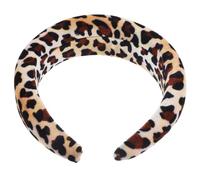BELLIFFY Enough Quantity Padded Headbands for Women Leopard Print Fashion Headband Suitable for A Variety of Hairstyles Comfortable Wearing Delicate Style Hair Accessory for Work
