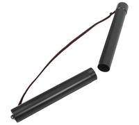 BELLIFFY Expandable Drawing Tube Storage Case Telescoping Plastic Poster Carrier Black Art Blueprint Organizer with Adjustable Shoulder Strap for Artists Architects and Students