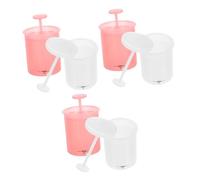 BELLIFFY Facial Foams Maker Foam Maker for Face Wash 6Pcs 10X6.5Cm Lightweight Manual Bubbler for Rich Lather Travel Use
