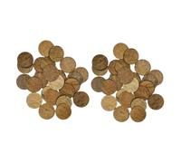 BELLIFFY Fish Tank Decor Plants Coconuts Shell Polished Landscape Building Essentials for Aquatic Environment