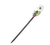 BELLIFFY Floral Hairpin Chinese Hair Accessories Hair Stick for Women Men Asian Headwear Hanfu Hairpin for Wedding Guest