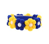 BELLIFFY Flower Pet Collar for Cats Dogs Adjustable and Lightweight Fashion Collar Pretty Flowers