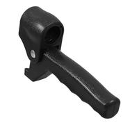 BELLIFFY Foldable Cane Handle Crutch Hand Grip for Seniors Assist Walking Support with Stable Non-Slip Grip Black Upright Cane Accessories for Daily Use