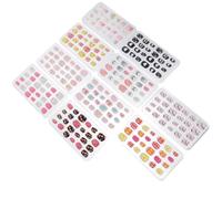 BELLIFFY Full Cover Press On False Nails for 10 Boxes Short Mixed Style False Nails Set Removable Cute Cartoon Design