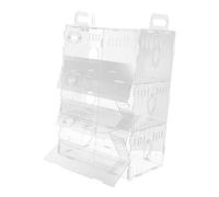 BELLIFFY Guinea Pig Castle Cage Style Acrylic Hamster Cage Creative Design Comfortable Nest