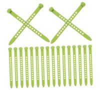 BELLIFFY Hair Root Clips 50pcs Hair Curling Tool Strips Hot Cold Perm Bar Random
