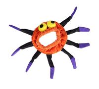 BELLIFFY Halloween Themed Decorative Pet Collar Adorable Cat Dog Neck Accessory for Animals Lint Material for Festive Celebrations Parties Makes Pets Charming for Halloween