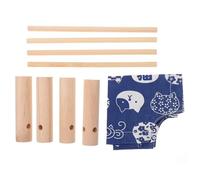 BELLIFFY Hamster Nest Hammock Elevated Bed Pet Sleeping Bed Cartoon Pattern for Hamster Supplies for Animal Enrichment