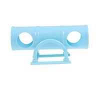BELLIFFY Hamster Tunnel Entertainment Large Dog Playpen Rabbit Fun Wheel Talking Cactus Animal Pet Explore Gerbil Activity Playpen Car Puzzle Interactive Tank Human Dog Abs Sky-blue