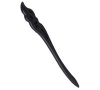 BELLIFFY Handmade Retro Black Wood Chinese Hairpin Elegant Ancient Hair Chopsticks for Women Stable Nonslip Vintage Hair Stick for Hanfu Updo Traditional Party Cosplay Accessories