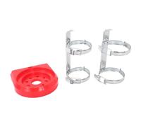 BELLIFFY Heavy Duty Fire Extinguisher Mount Bracket Wall Holder Fit Metal Stand for Car Truck House Office Public Building Safety with Compact Space-saving Design