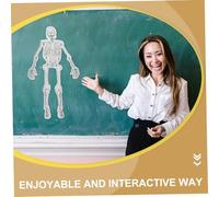 BELLIFFY Human Skeleton Model DIY Assembly Science Kit Educational Bone Structure Craft for Schools Teachers and Students Interactive Learning Tool for Anatomy Study