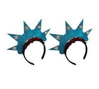 BELLIFFY Independence Day Headbands Lightweight Cloth and Abs Material 2pcs Statue of Design Fun Party Costume Accessory, Reduce Pressure and Not Easy to Fade, for Daily