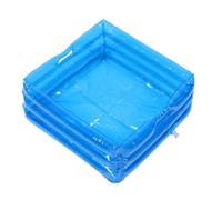 BELLIFFY Inflatable Foot Bath Basin Portable Collapsible Foot Spa for Soaking Pedicure Use at Home Outdoor Camping