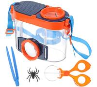 BELLIFFY Insect Observation Box for Boys and Girls Insect Catcher Strap Safe and Comfortable Bug Viewer for Outdoor Exploration and Science Activities for Plants and Creatures