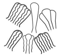 BELLIFFY Iron Hair Side Combs Hair Accessories for Women 6pcs Lightweight and Gentle on Scalp