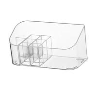BELLIFFY Large Capacity Acrylic Makeup Storage Box with Moving Compartment Desktop Cosmetics Organizer Jewelry Organizer