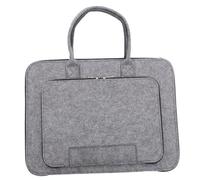 BELLIFFY Large Capacity Laptop Case Felt Computer Bag Protective Travel Sleeve Shockproof Scratch Carrying Handbag for Notebooks