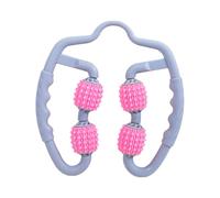 BELLIFFY Leg Muscle Roller Massage for Thighs Calves Trigger Point Tool 3D Floating Massage Points Comfortable Grip Arc Design ABS TPE