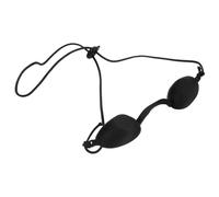 BELLIFFY Lightweight Laser Eye Protection Patch for Cosmetic Procedures Ipl LED Therapies Tattoo Removal and Teeth Comfortable Soft Black Eye Shield for Medical and Sun Bed Use