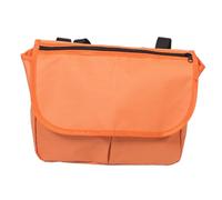 BELLIFFY Lightweight Wheelchair Storage Bag with Hanging Design for Mobility Aids High Visibility Orange Organizer Pouch with Multiple Pockets Suitable for Wheelchairs Walkers and Outdoor