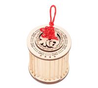 BELLIFFY Living Cage Bamboo Carrying Cage Small Round Handmade Insect Playing Habitat for Outdoor Garden Bug Observation