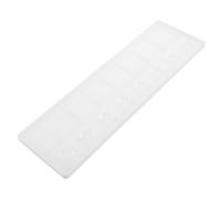 BELLIFFY Long Watercolor Paint Tray Plastic Mixing Palette Ink Pigment Tray for Artists and Practical Multi-functional Color Mixer Suitable for Watercolor and Oil Painting