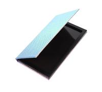BELLIFFY Magnet Eyeshadow Container Empty Fish-Scale Pattern Palette for Women Compact and Lightweight Makeup Tray for Eyeshadow and Blush Go Use