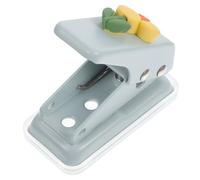 BELLIFFY Manual Single Hole Puncher for Paper Crafts Metal and Plastic Construction Compact Handheld Circle Punch Tool for Scrapbooks Diaries Envelopes and DIY Art Projects
