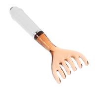 BELLIFFY Massage Tools Body Scraping Stick Claw Head Massager Salon Care Root Comb Applicator Home Massage Tool Spa Scalp Massager Environmental Resin Light Brown