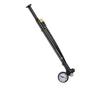 BELLIFFY Mini Air Pump Portable Handheld Tire Inflator with Extended Hose Lightweight Design Nozzle and Visual Pressure Gauge for Bicycles and More