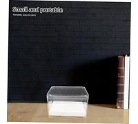 BELLIFFY Mini Clear Cube Specimen Holder Small Insect Display Box for Entomology with Transparent Design Portable Mineral Showcase Case Protecting Collections From Scratches and Damage