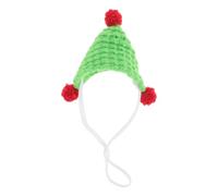 BELLIFFY Mini Knitted Hamster Hat Cute Christmas Costume for Guinea Pig and Small Animals Adorable Photo Prop for Festive Parties Soft and Comfortable Fit Stylish Pet Accessory