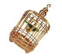 BELLIFFY Miniature Birdcage Model Small Decorative House Ornament for Dollhouse and Mini Scene for House Unique Design Easy to Use and Store