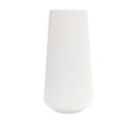 BELLIFFY Modern Appearance Large Plastic Vase White Color, Designed for Balcony and Room Decoration with Dried Flowers and Greenery