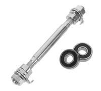 BELLIFFY Mountain Bike Front Axle Hub Shaft with Bearings Quiet Ride Bicycle Wheel Hub Axle Replacement Easy Maintenance for Front and Rear Wheels