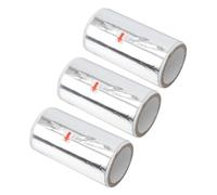 BELLIFFY Nail Foil Nail Art Remover Foil Wraps 3 Rolls Tinfoil Aluminium Thin Section Manicure Polish Remover Pads Tool for Home and Salon Use